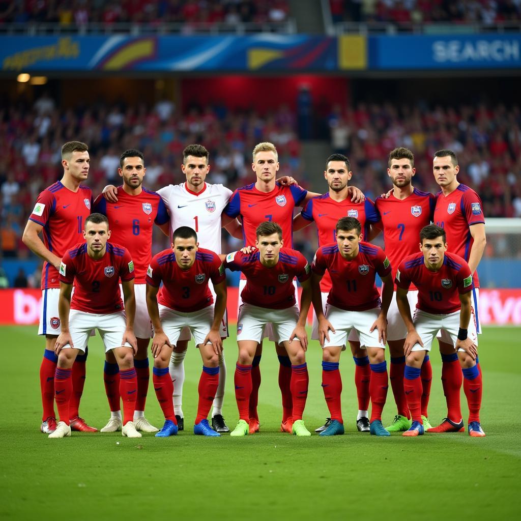 Russian National Team Players at the FIFA World Cup 2018