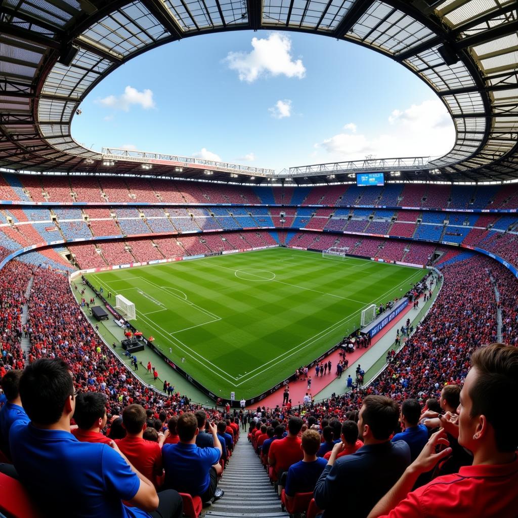 Football Stadium in Santiago