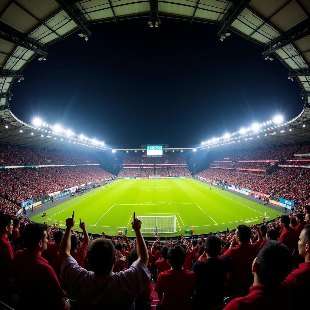 Passionate Fans at SEA Games 30 Football