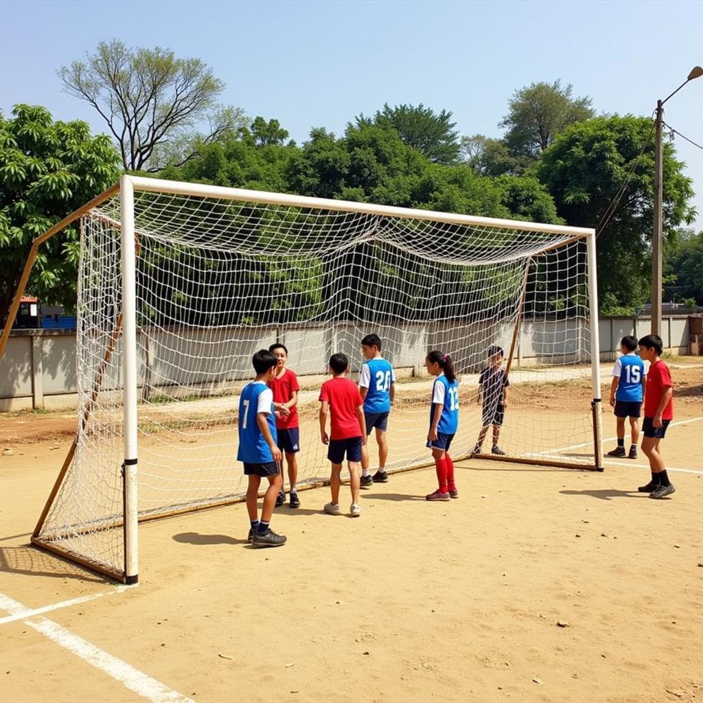 Secure Crossbar Goal Installation in Thu Duc