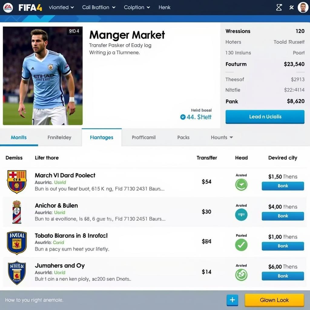 Selling Players in FIFA Online 4