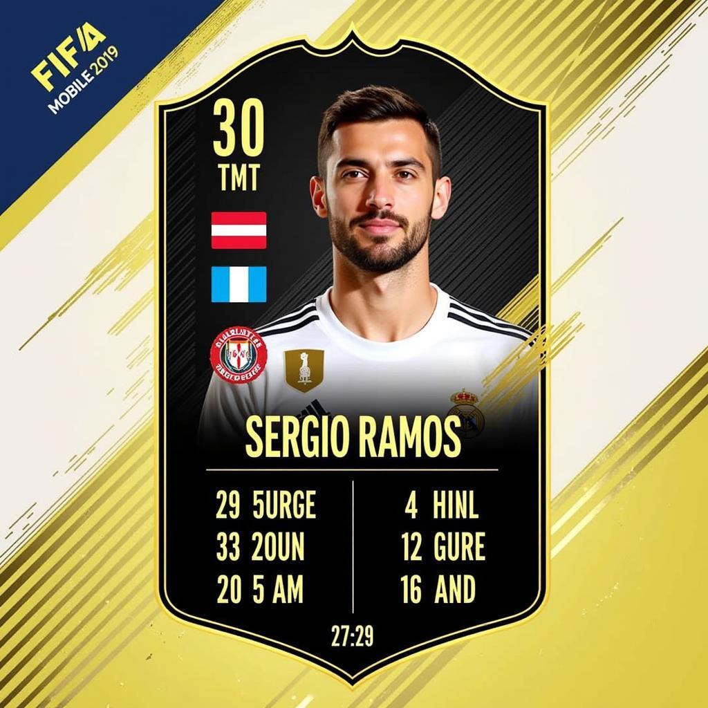 Sergio Ramos FIFA Mobile 2019