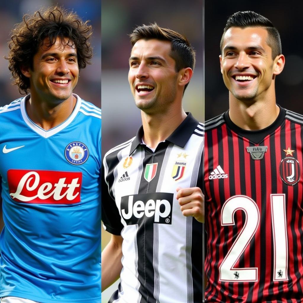 Serie A Top Scorers: Maradona, Ronaldo, and Ibrahimovic