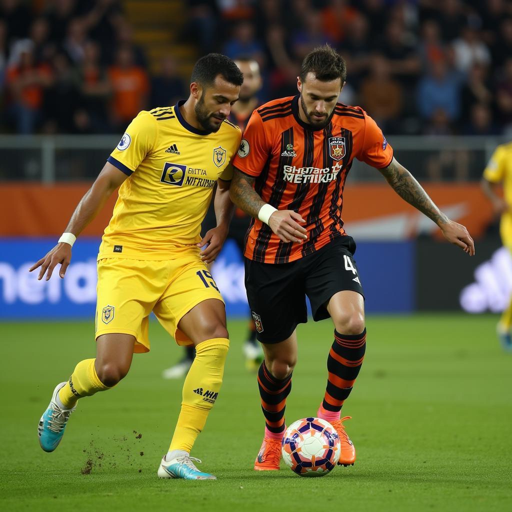 Shakhtar Donetsk Players Competing in the Champions League