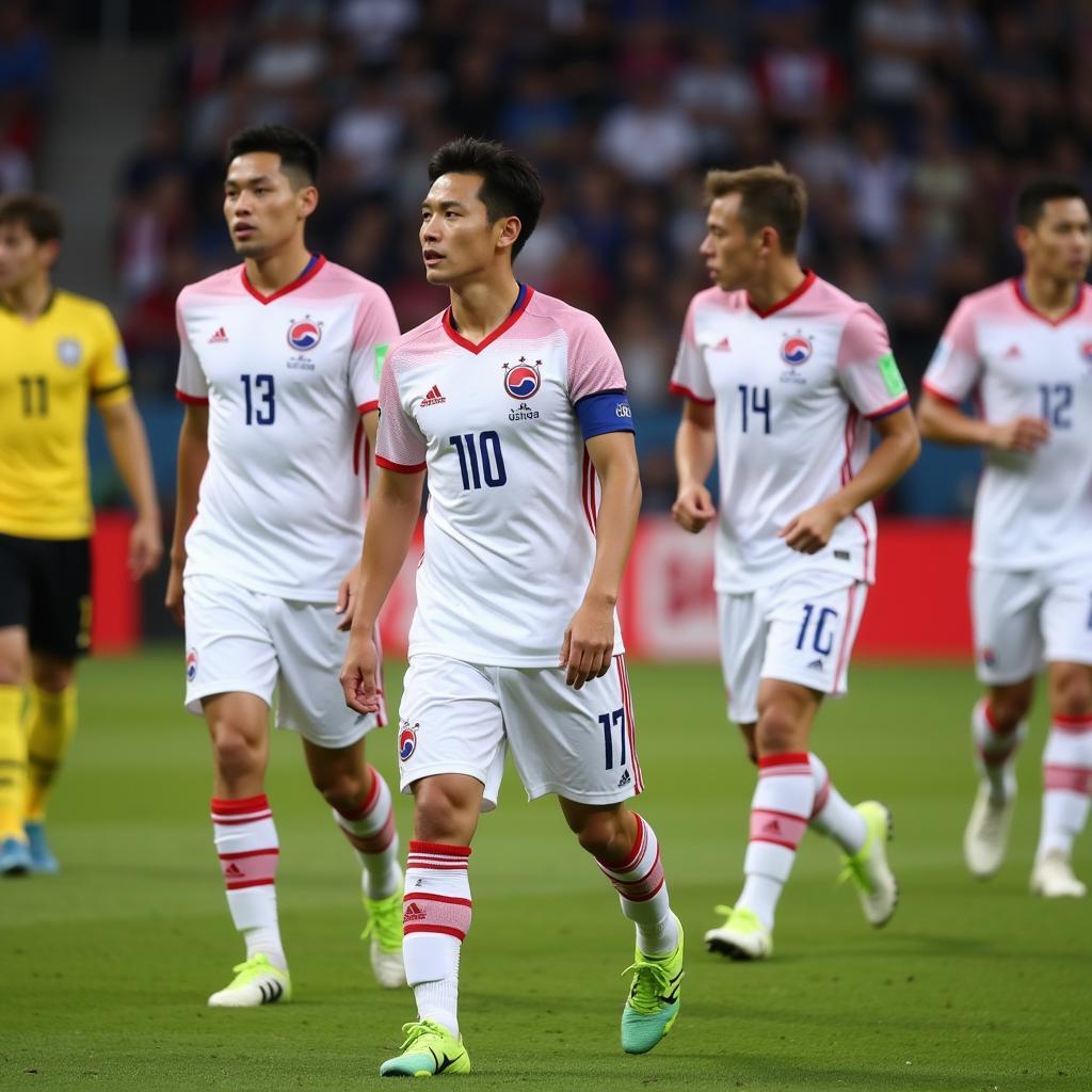 Son Heung-min leading South Korea as captain