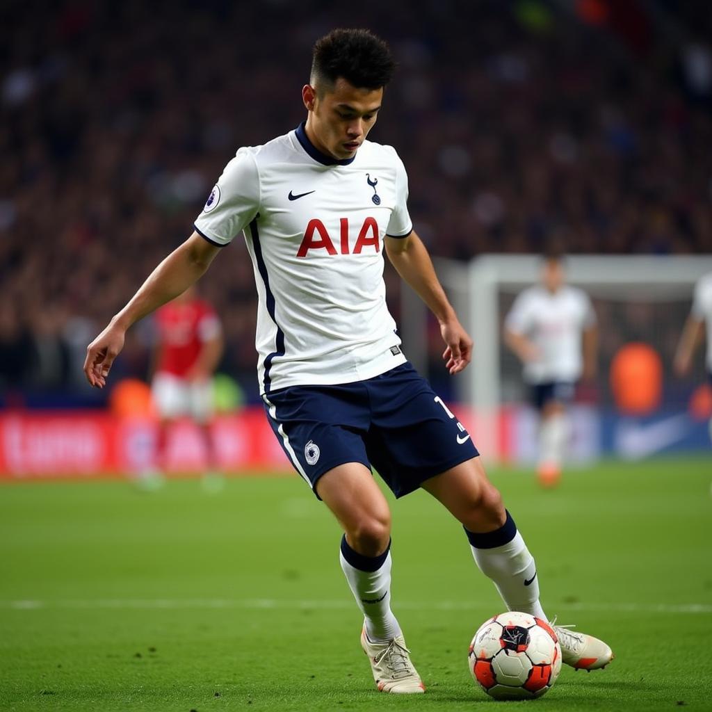 Son Heung-min scores a stunning goal for Tottenham Hotspur