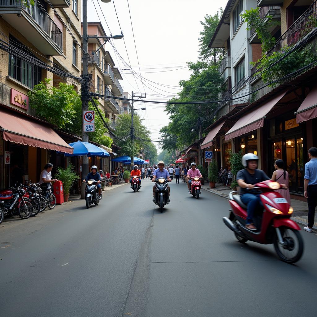 Street 23 in Phuong Ben Cat Ward