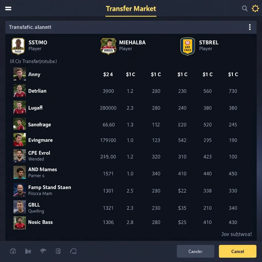 The TC FO4 transfer market interface