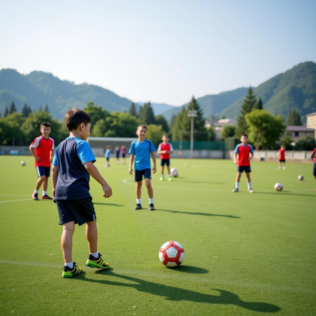 Thai Football Training