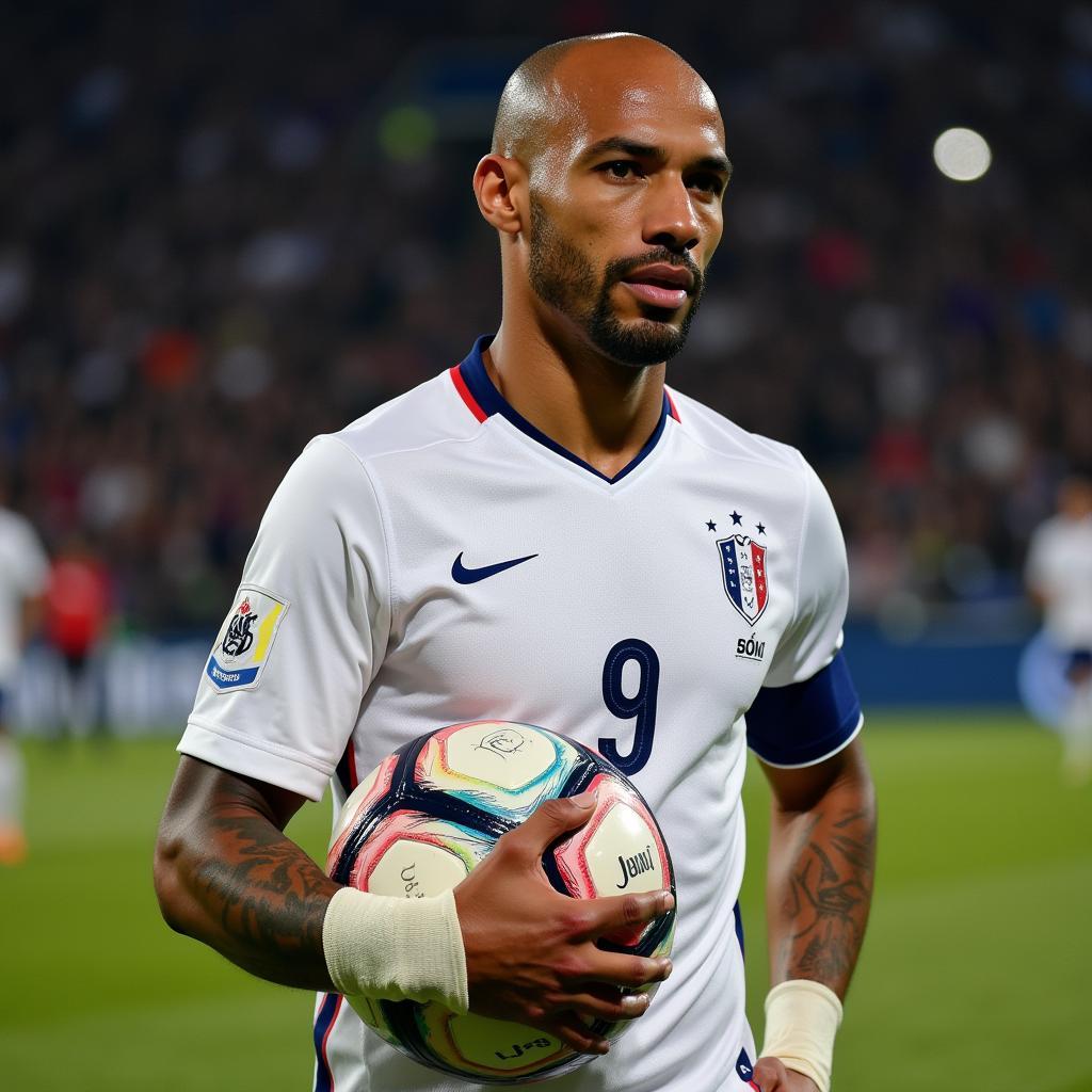 Thierry Henry Playing for France