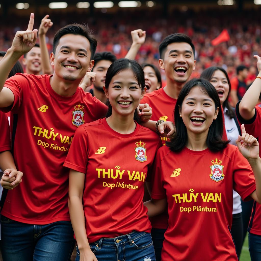 Thuy Van Football Shirt Fans