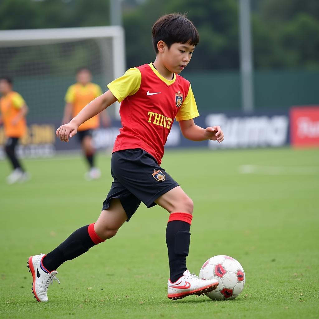 Tien Linh Early Career - Playing for Becamex Binh Duong Youth Team