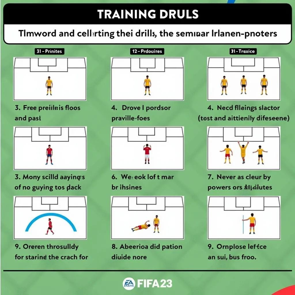 FIFA 23 training drills