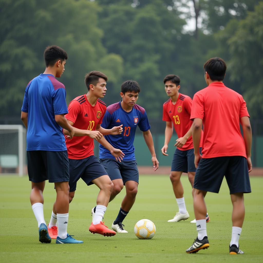 Intense Training Session U19 Vietnam