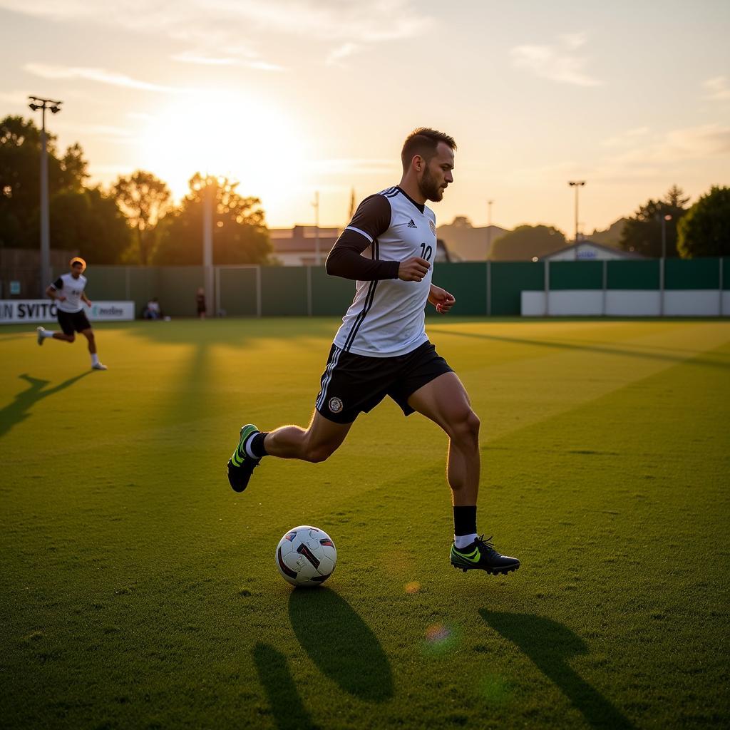 Training Hard on the Pitch