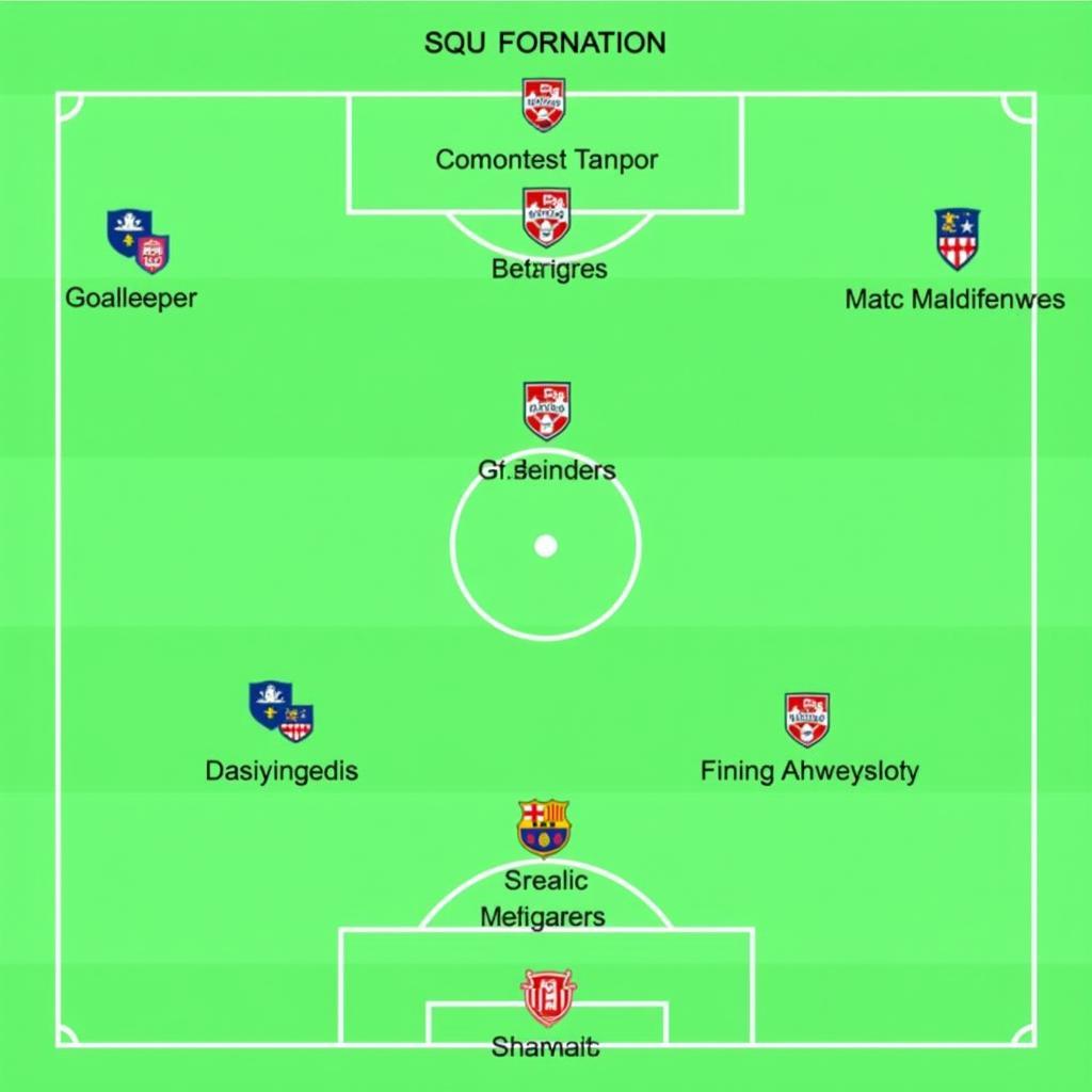 U23 Football Squad Formation