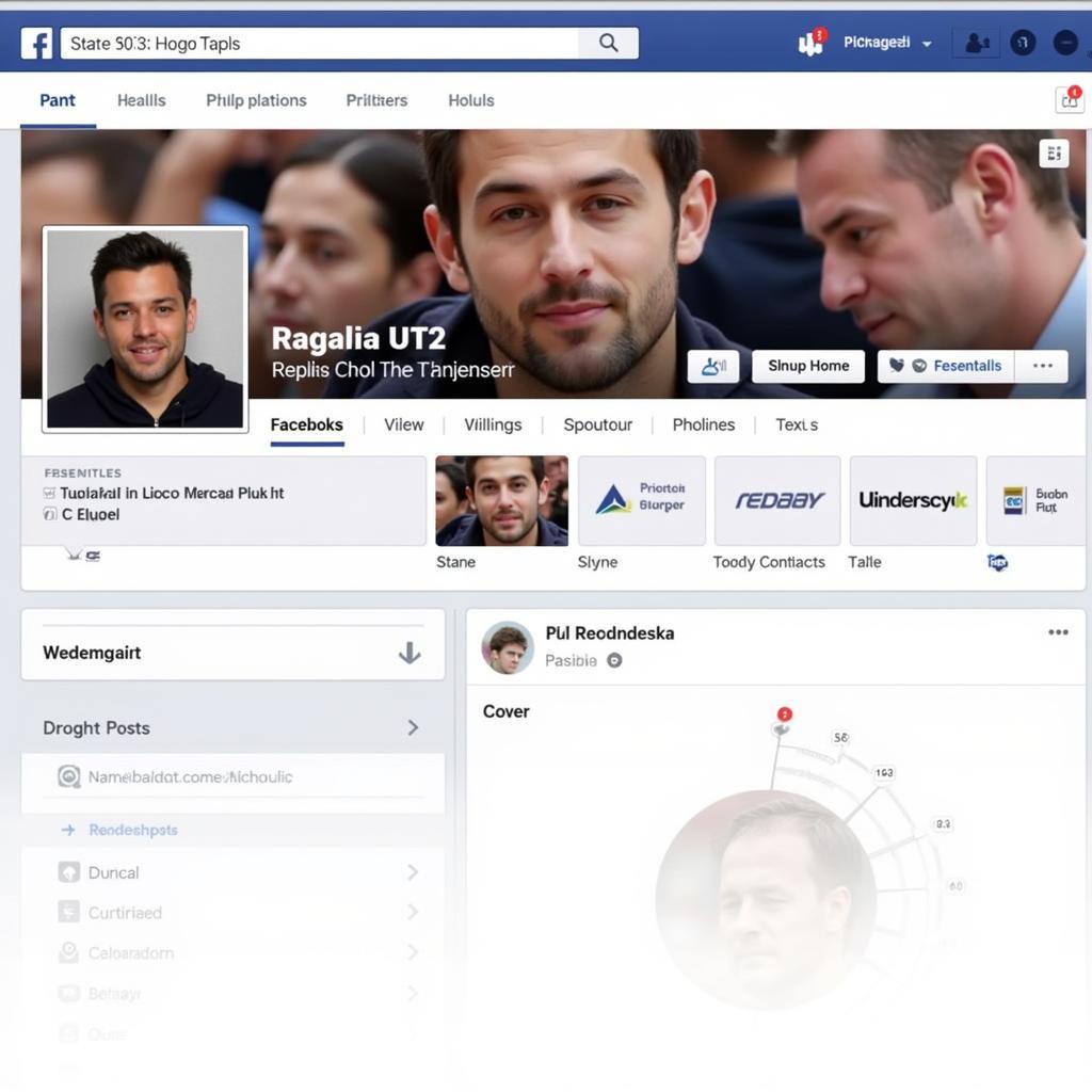 U23 Footballer Facebook Profile