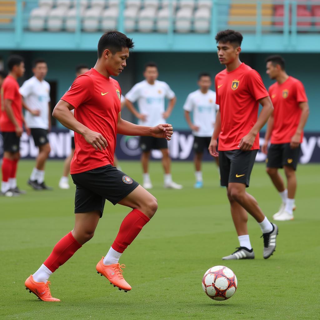 U23 Vietnam Football Team Training