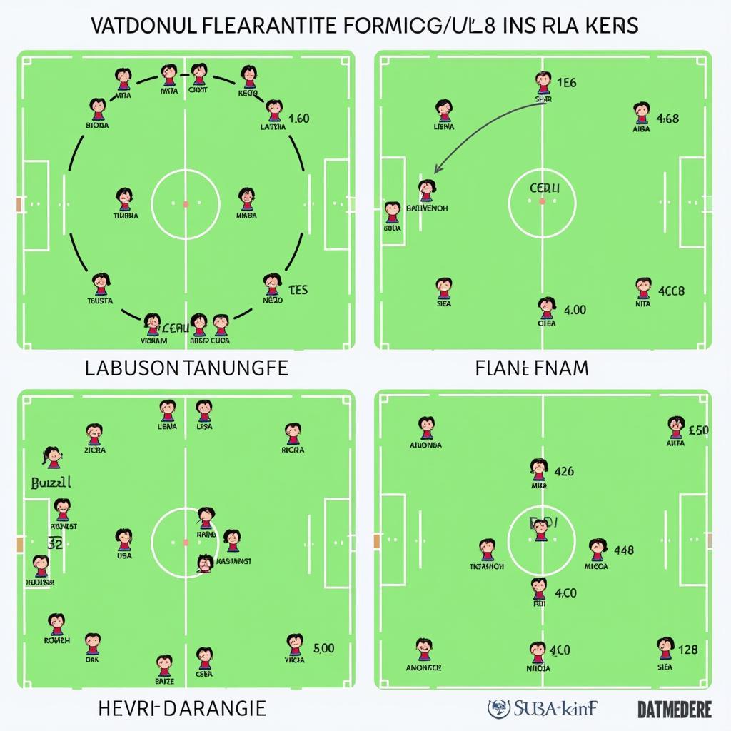 U23 Vietnam Formation Variations and Tactical Adaptability