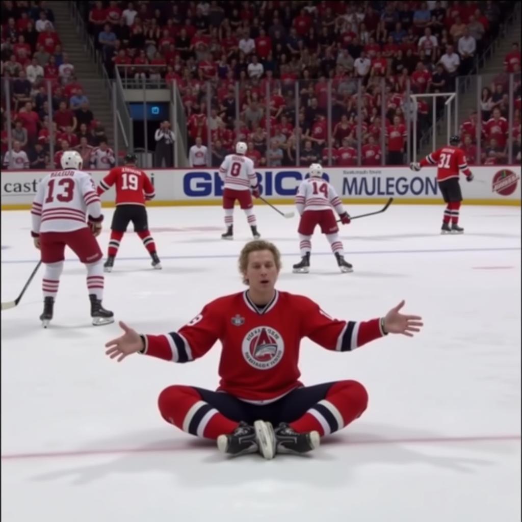 Unique Football Player Celebration: Haaland's Meditation