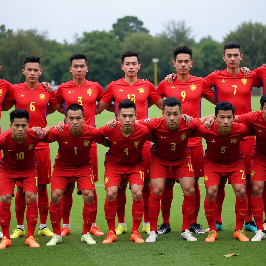 Vietnam National Football Team Lineup