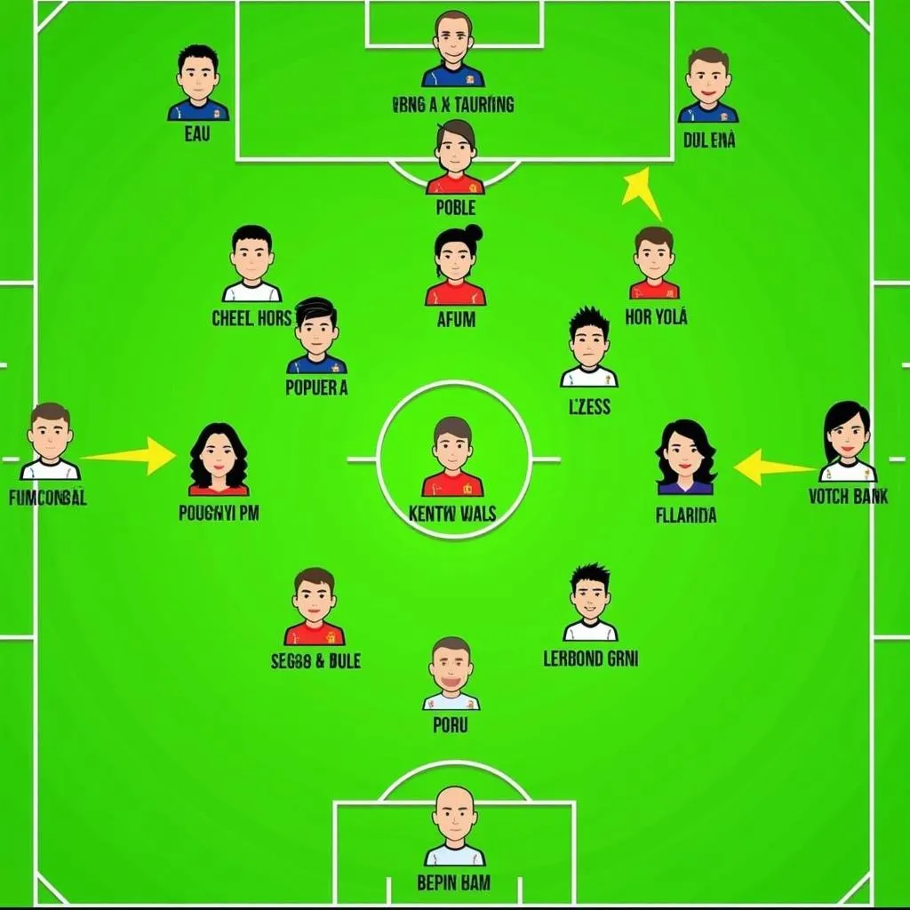 Vietnam National Football Team Tactical Formation