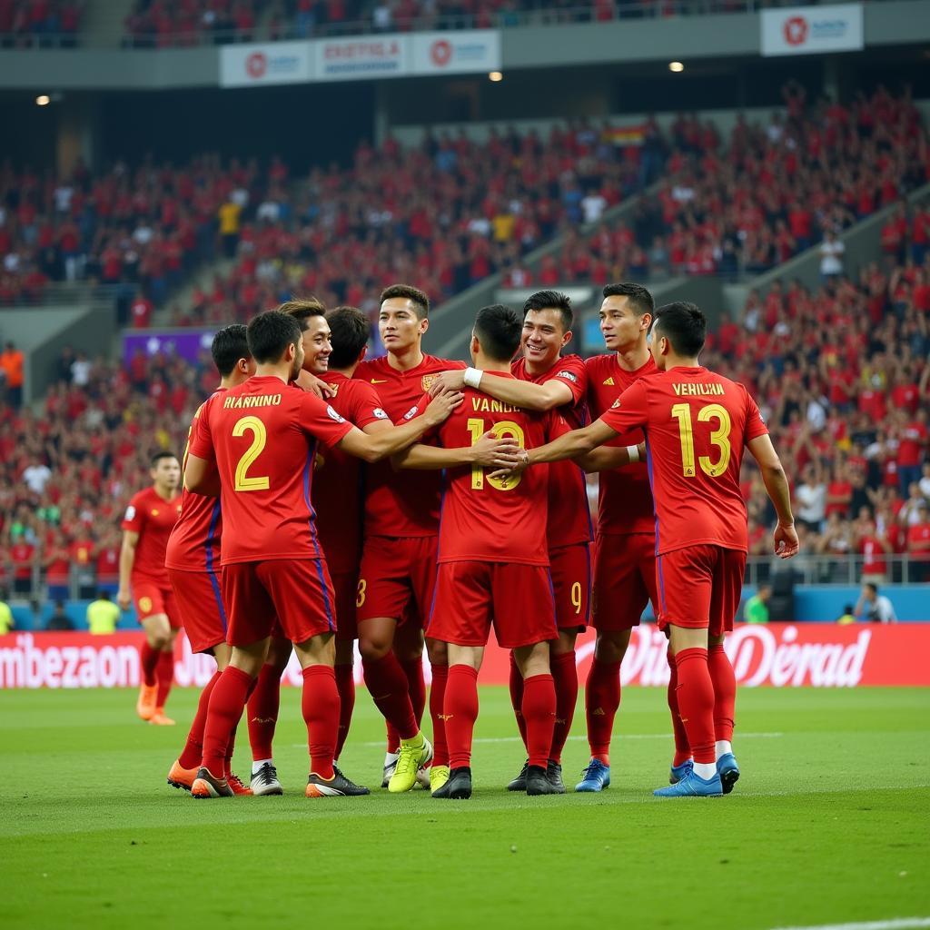 Vietnam National Team Celebration