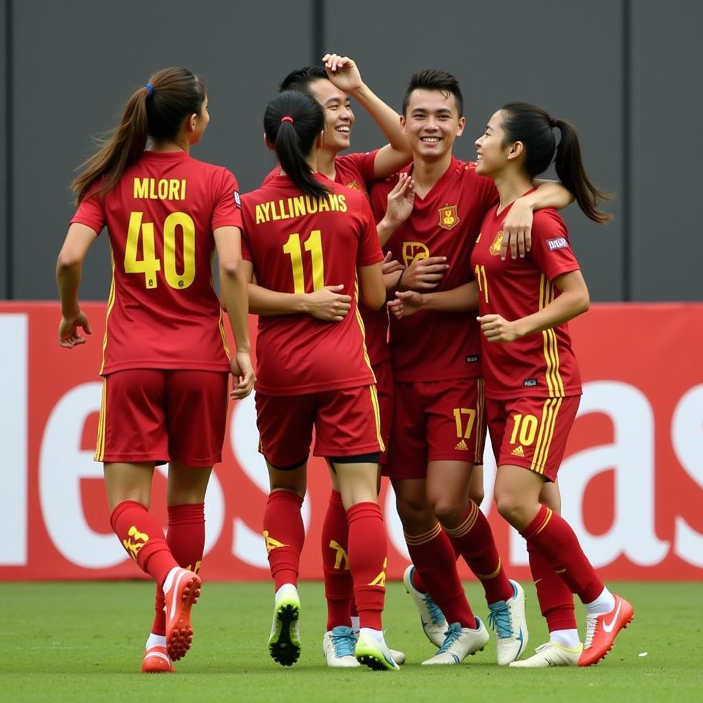 Vietnam U19 Celebration AFF U18 Championship