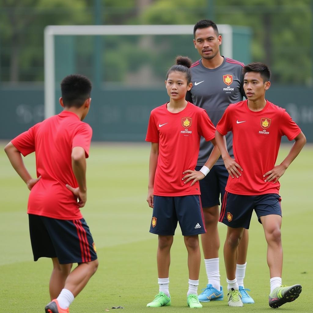 Vietnam U19 Training Session 2017