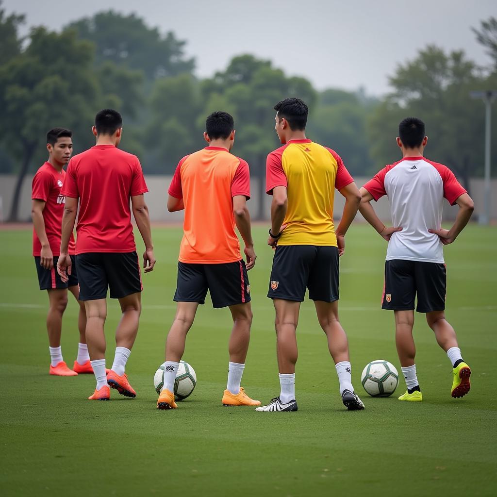 Vietnam U22 Team Training Session