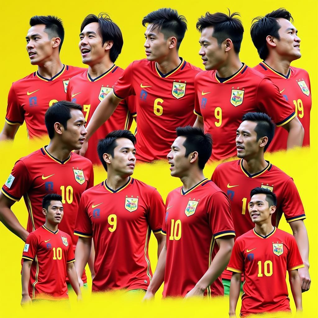 Iconic Vietnam U23 Players