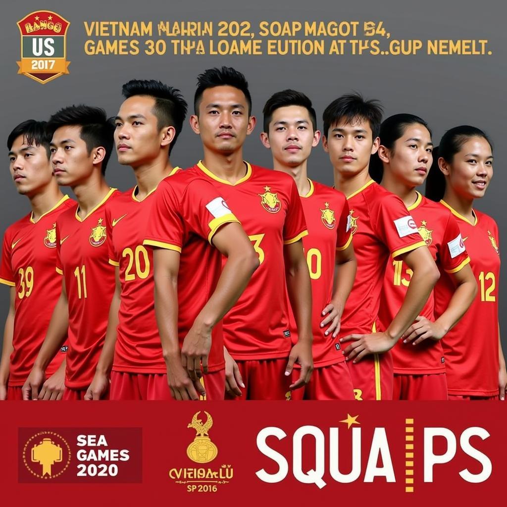 Key Players of Vietnam U23 at SEA Games 30