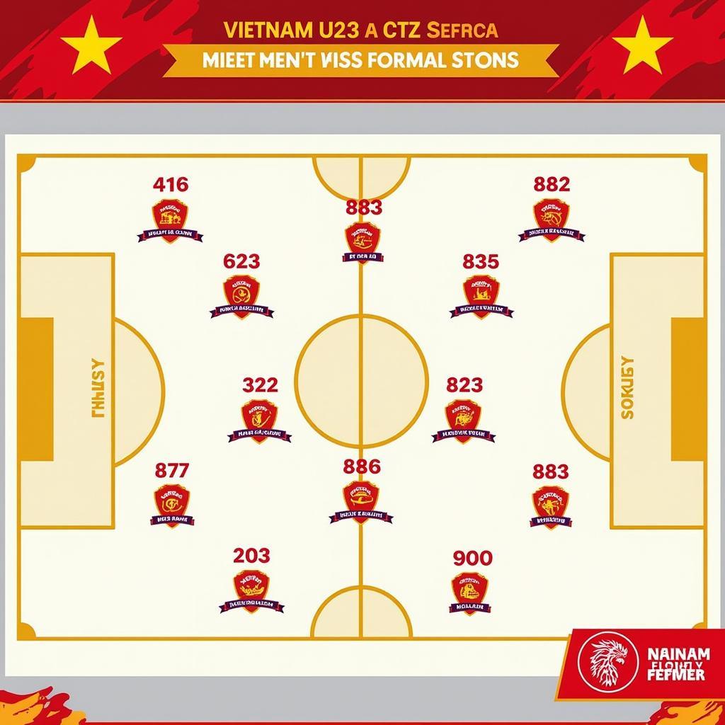 Vietnam U23 Tactical Analysis During a Match