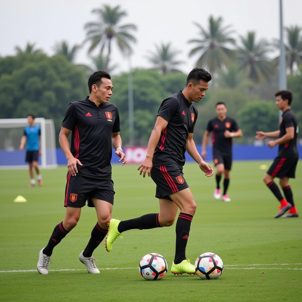 Vietnamese U23 Team Training Session