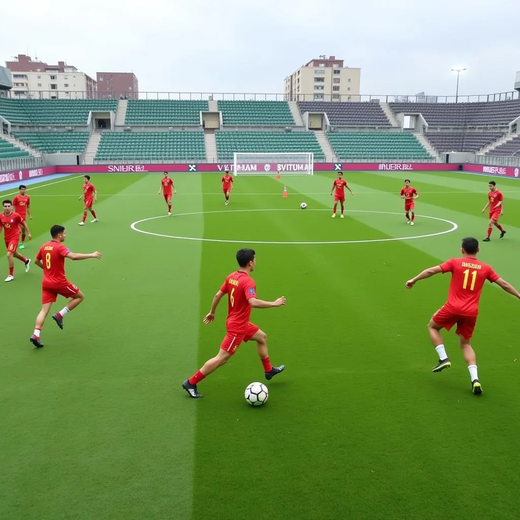 Vietnam U23 Team Training