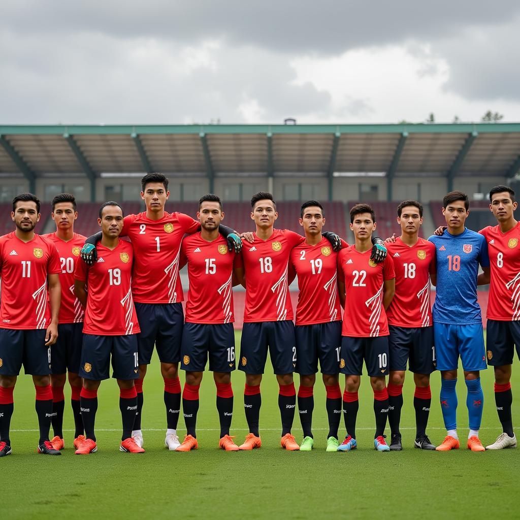 Vietnamese National Football Team Lineup