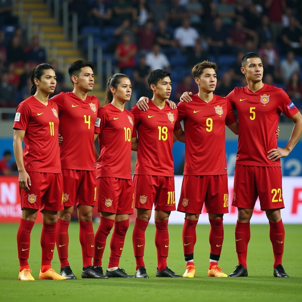 Vietnamese U22 Team 2019 Lineup