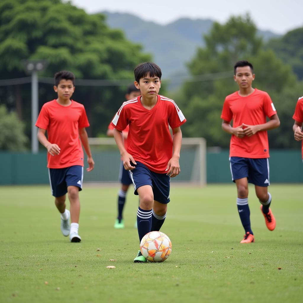 Vietnamese youth football academy