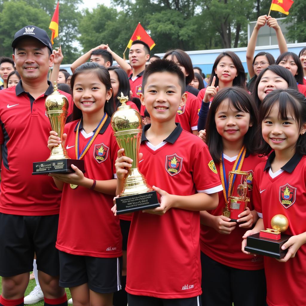 Vietnamese Youth Football Award Ceremony