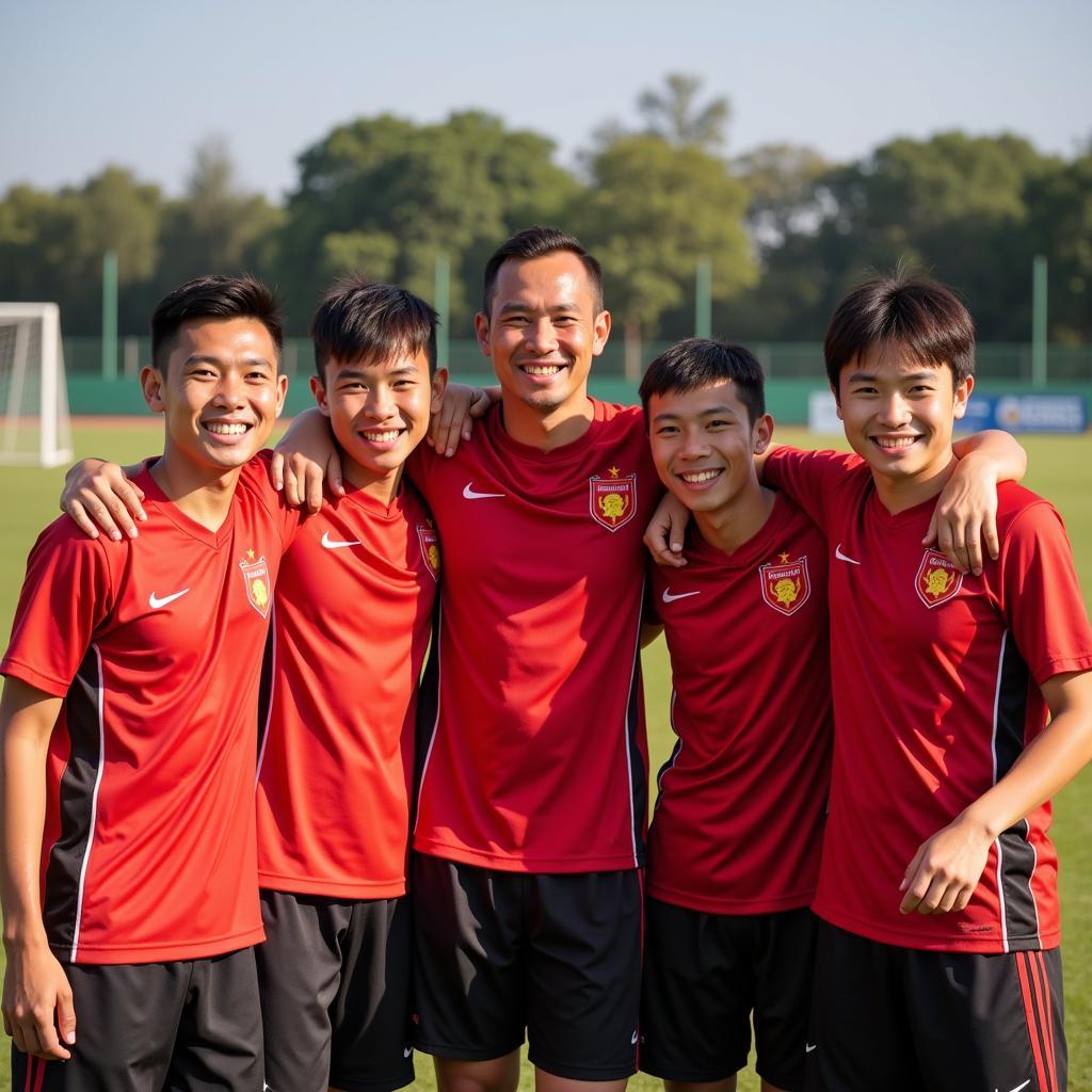 Vietnamese Youth Football Training