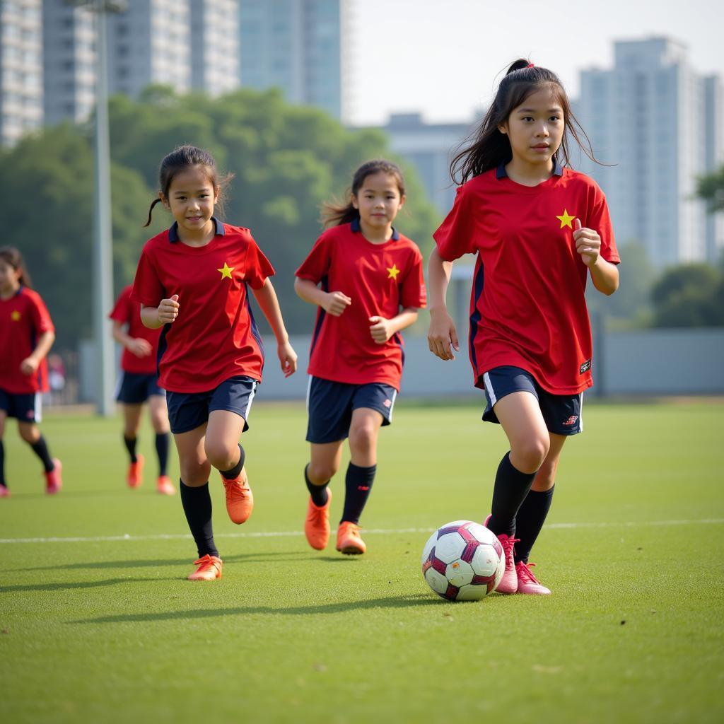 The Growth of Women's Football in Vietnam