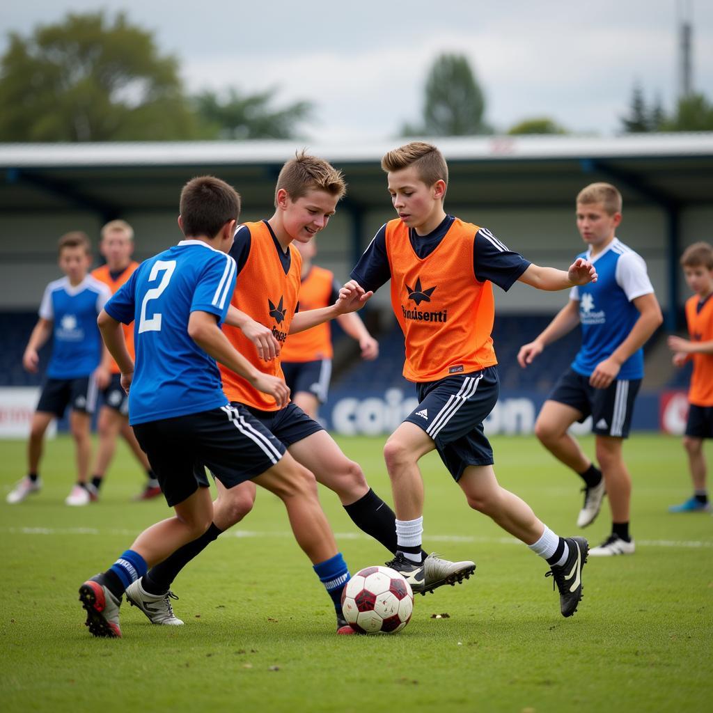 Youth Academy Football Match