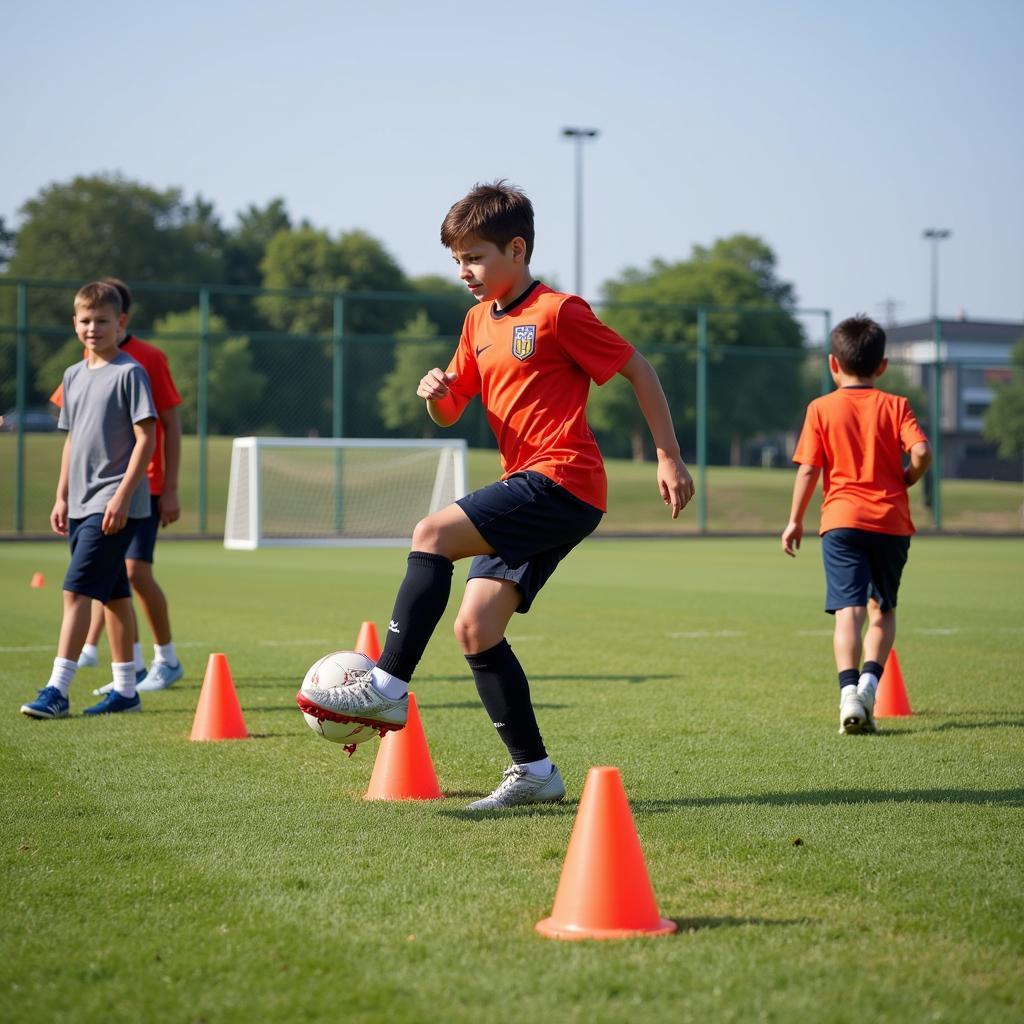 Youth Football Training Drills