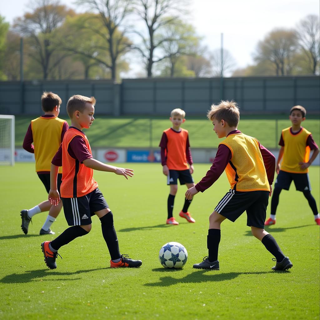 Youth Football Training for Versatility