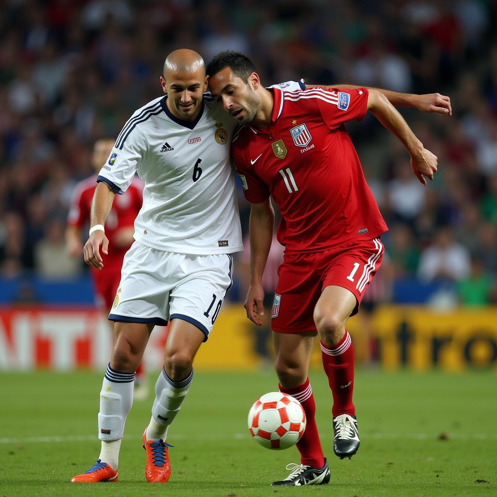 Zidane headbutts Materazzi