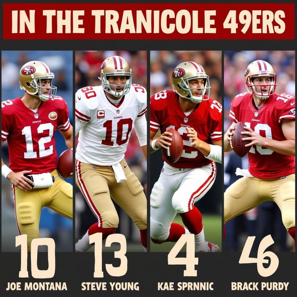 49ers Quarterbacks: Montana, Young, Kaepernick, and Purdy