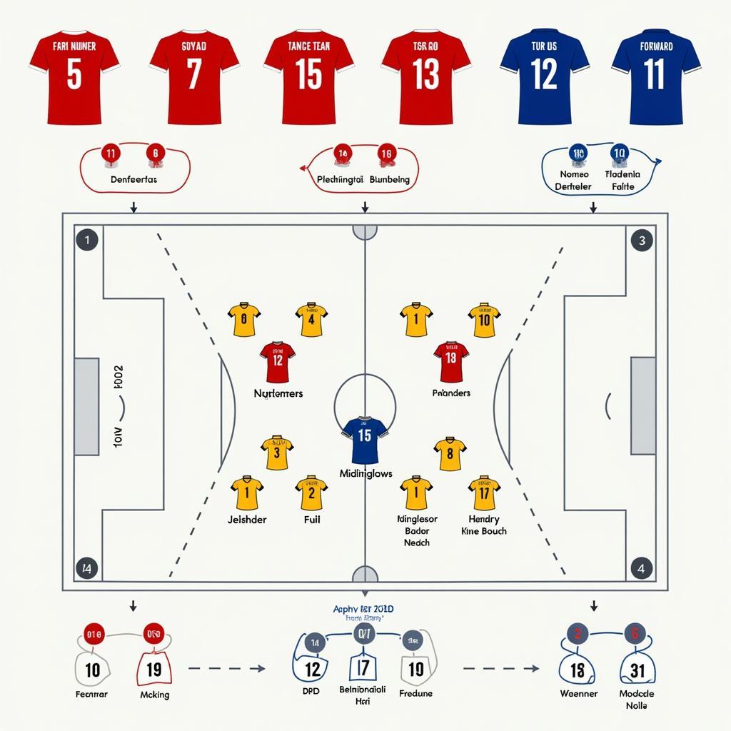 AFF Championship: Vietnamese Team Squad Numbers and Player Positions