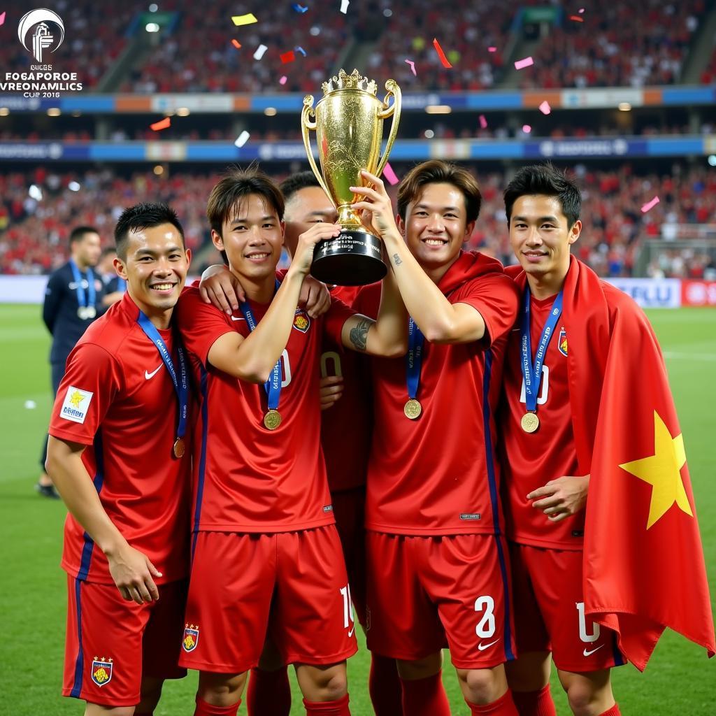 Vietnam Celebrates Winning AFF Cup 2018