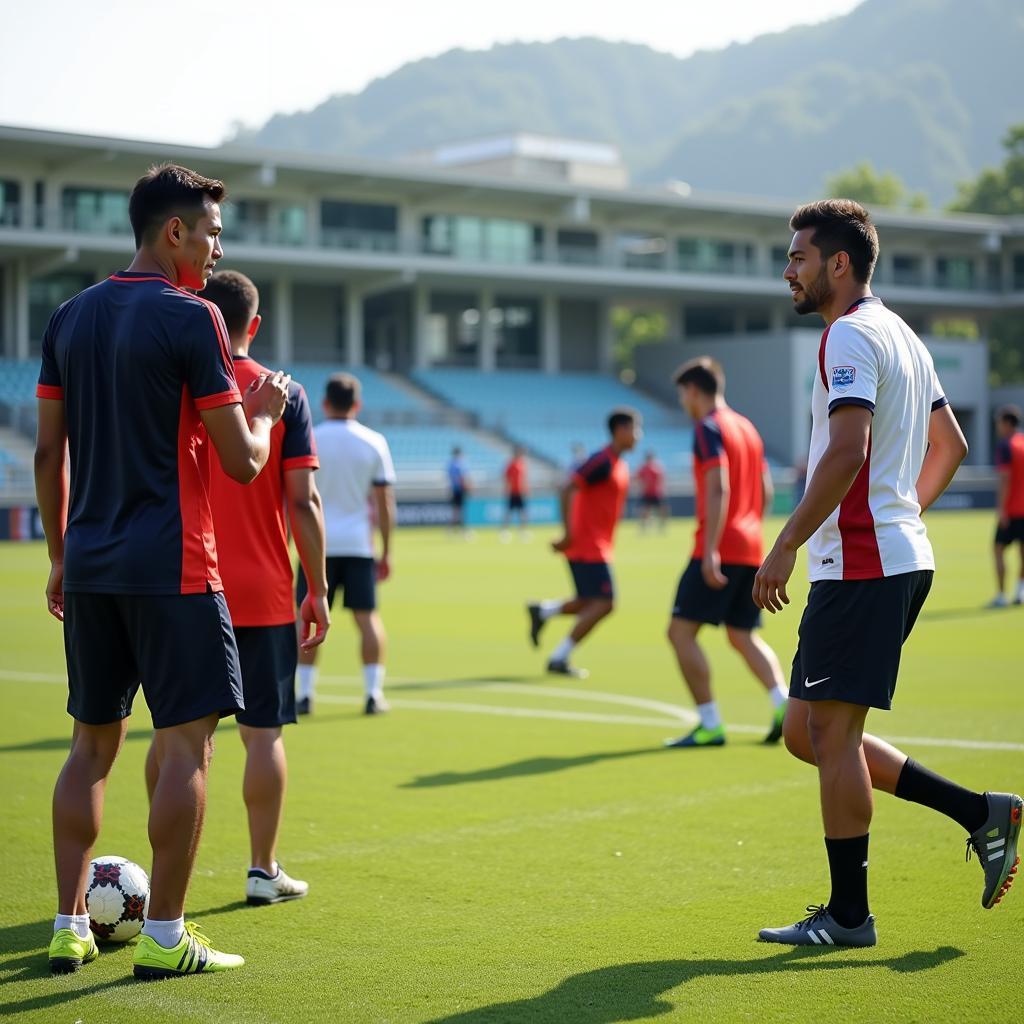 AFF Cup 40-Player Squad Training Session