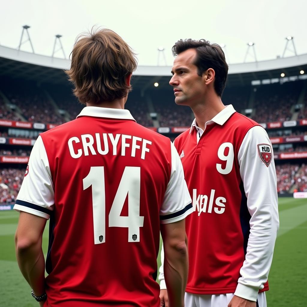 Ajax Player Numbers: Cruyff and Van Basten